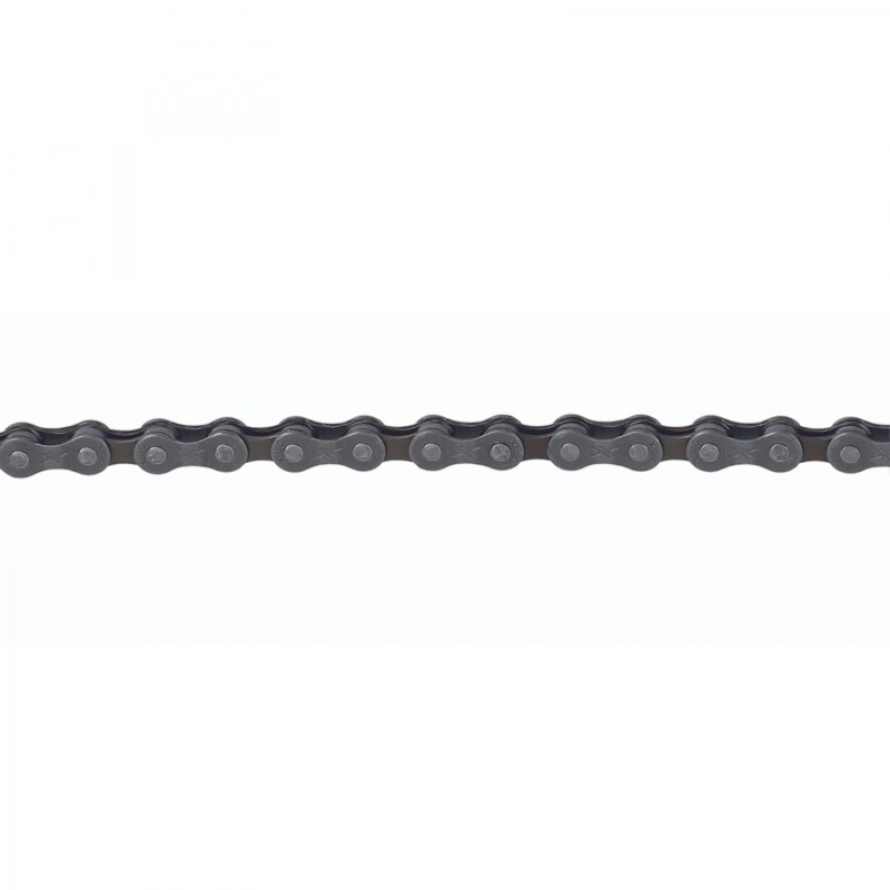 XLC CC-C16 CHAINE 114 MAILLONS 1/2x11/128   9 VITESSES GRIS - 2501020120 - 4055149432935