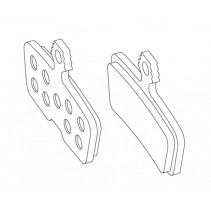 J.PLA.FREIN SRAM AVID CODE BT MÉTALLIQUE/ACIER (20 PAIRES) - 11.5015.069.170 - 710845656095