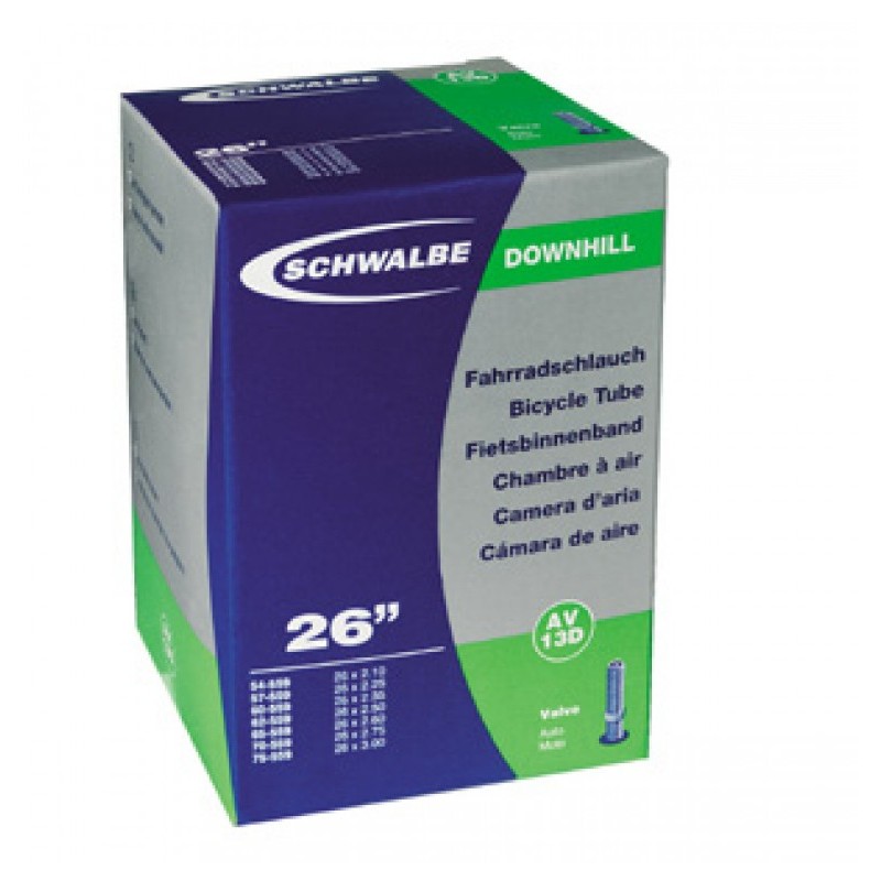 CHAMBRE À AIR SCHWALBE 26x2.10-3.00 DOWNHILL V.STANDARD 40mm - 10425740 - 4026495099288