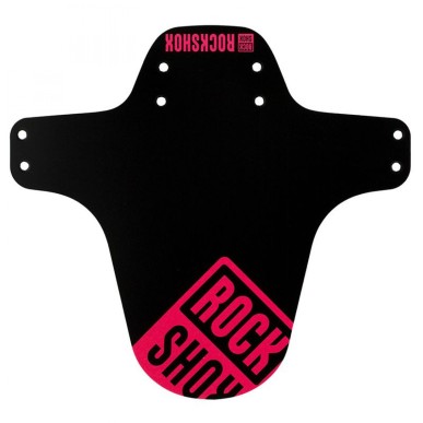 GARDE-BOUE AVANT ROCKSHOX VTT  NOIR/ROSE FUCHSIA - 00.4318.020.007 - 710845809644