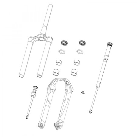 PISTON AIR ROCKSHOX DEBON 150mm P/DOMAIN B1(2022)27/29   38m - 11.4018.111.015 - 710845870446