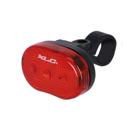 XLC CL-R51 ECLAIRAGE ARRIERE LED DESPINA 3X A PILES ROUGE - 2500211005 - 4055149402174