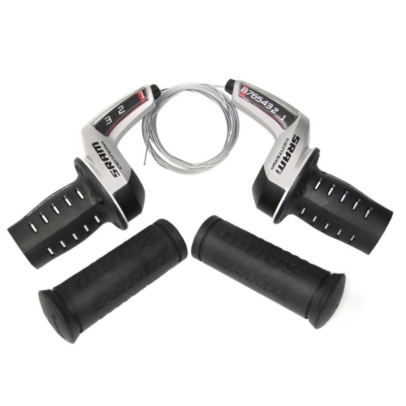 JEU DE MANETTES SRAM GRIP SHIFT CENTERA 9V.MICRO FRONT - 00.0000.200.786 - 710845007866