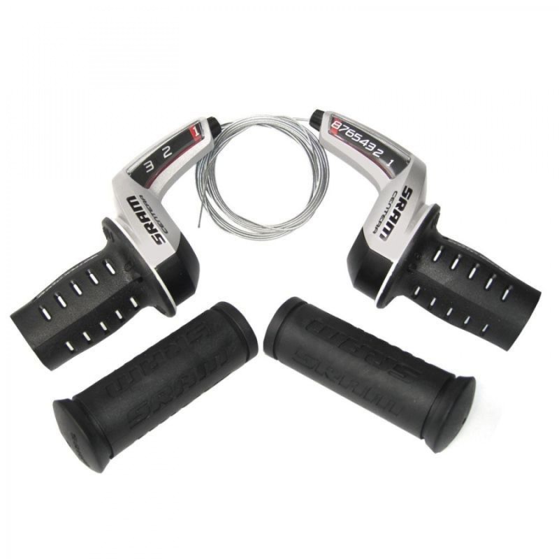 JEU DE MANETTES SRAM GRIP SHIFT CENTERA 8V.MICRO FRONT - 00.0000.200.787 - 710845007873