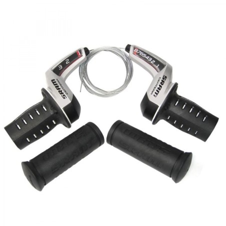JEU DE MANETTES SRAM GRIP SHIFT CENTERA 8V.MICRO FRONT - 00.0000.200.787 - 710845007873