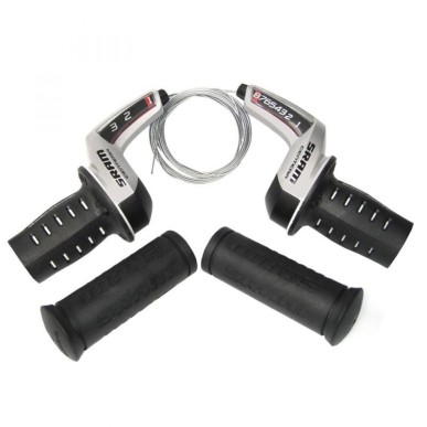 JEU DE MANETTES SRAM GRIP SHIFT CENTERA 8V.MICRO FRONT - 00.0000.200.787 - 710845007873