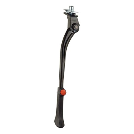 BEQUILLE VELO LATERALE REGLABLE 26/28" OPTIMIZ ALU NOIR RENFORCEE E BIKE/VAE
