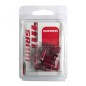 EMBOUT DE GAINE SRAM (10x4 mm-6x5 mm-4xFERMETURE CÂBLE)ROUGE - 00.7115.010.020 - 710845674150