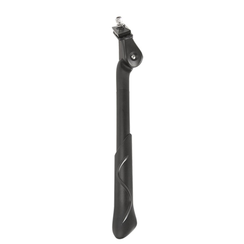 BEQUILLE VELO LATERALE REGLABLE 24/29'' ALU NOIR RENFORCEE E BIKE/VAE