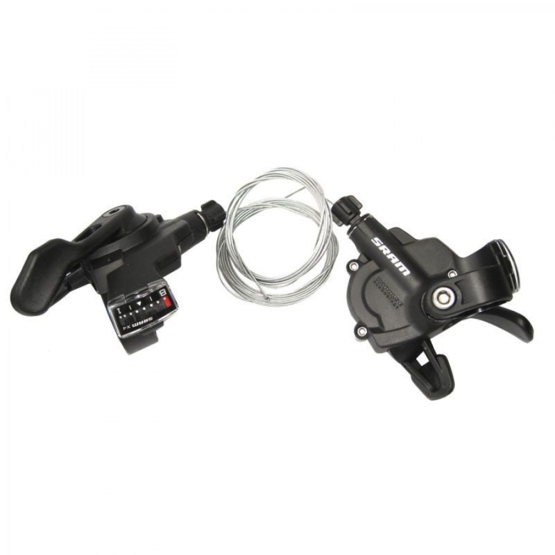 JEU MANETTES SRAM TRIGGER X4 ARRIÈRE 8V.AVANT 3V.1:1 INDEX - 00.7015.093.000 - 710845609572