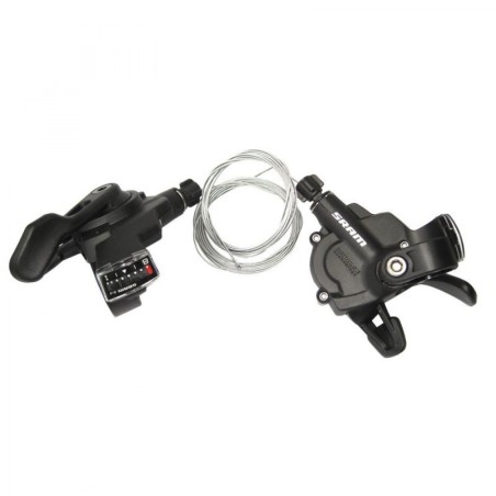 JEU MANETTES SRAM TRIGGER X4 ARRIÈRE 8V.AVANT 3V.1:1 INDEX - 00.7015.093.000 - 710845609572