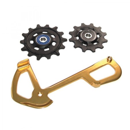 JEU ROULETTES X-SYNC CAGE SRAM DÉR.ARRIÈRE EAGLE XX1/X01 OR - 11.7518.077.000 - 710845785382