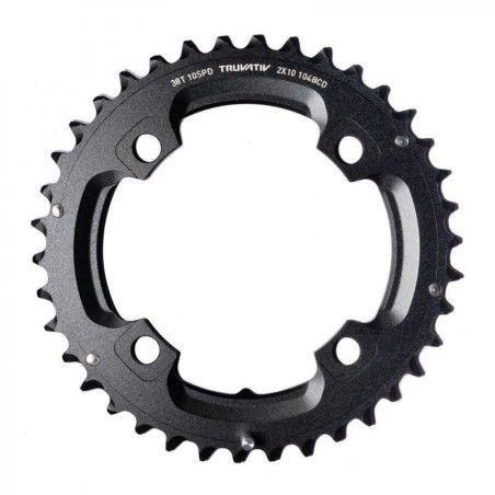 PLATEAU SRAM TRUVATIV VTT S1 2x10 104 mm 36 DENTS AL5 NOIR - 11.6215.188.410 - 710845701658