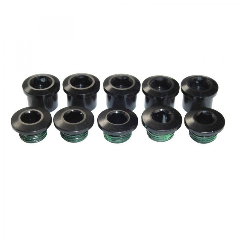 VIS DE PLATEAU SRAM TRUVATIV XX ALUMINIUM NOIR 5 UNITÉS - 11.6915.009.000 - 710845408854