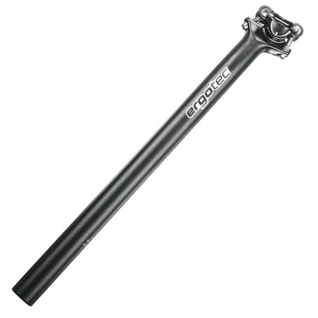 TIGE DE SELLE ERGOTEC PATENT SKALAR ALU 400mm-31.6 NOIRE - 57345001 - 4016538029730