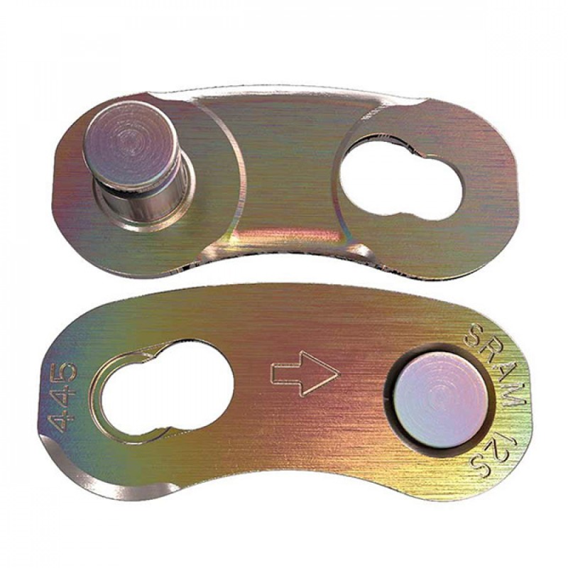 CONNECTEUR CHAÎNE SRAM EAGLE POWERLOCK 12V ARC-EN-CIEL 50 U - 00.2518.027.008 - 710845798733