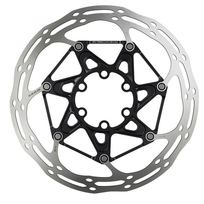 DISQUE DE FREIN SRAM ROTOR CENTERLINE 2 PIÈCES 180mm NOIR - 00.5018.037.020 - 710845805585