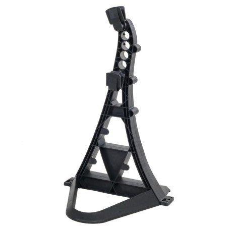 SUPPORT VÉLO TURRIX PLASTIQUE RÉGLABLE UNIVERSEL NOIR - 0698 E1 - 4021834069809