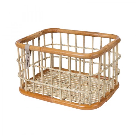 PANIER BASIL GREEN LIFE RATTAN MARRON NATURA 18 LITRES - 13080 - 8715019130809