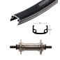 ROUE AVA.26x1.75 WINORA SCHÜRMANN 36 TR.AXE A/VIS 100 NR/AR - 2144025000 - 4032191048116