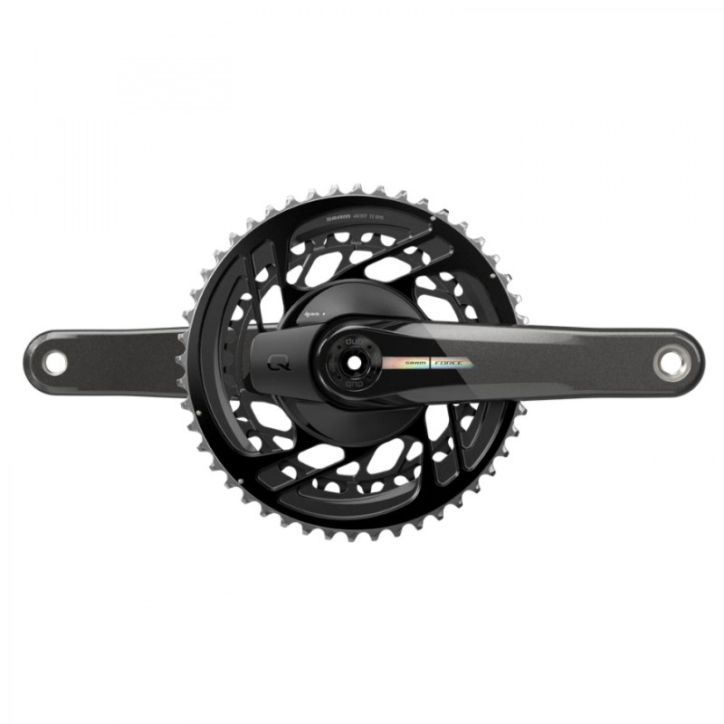 PÉDAL.CAPT.PUISS.SRAM FORCE AXS DUB DM 172.5 48x35D GR/IRID - 00.3018.333.003 - 710845891601