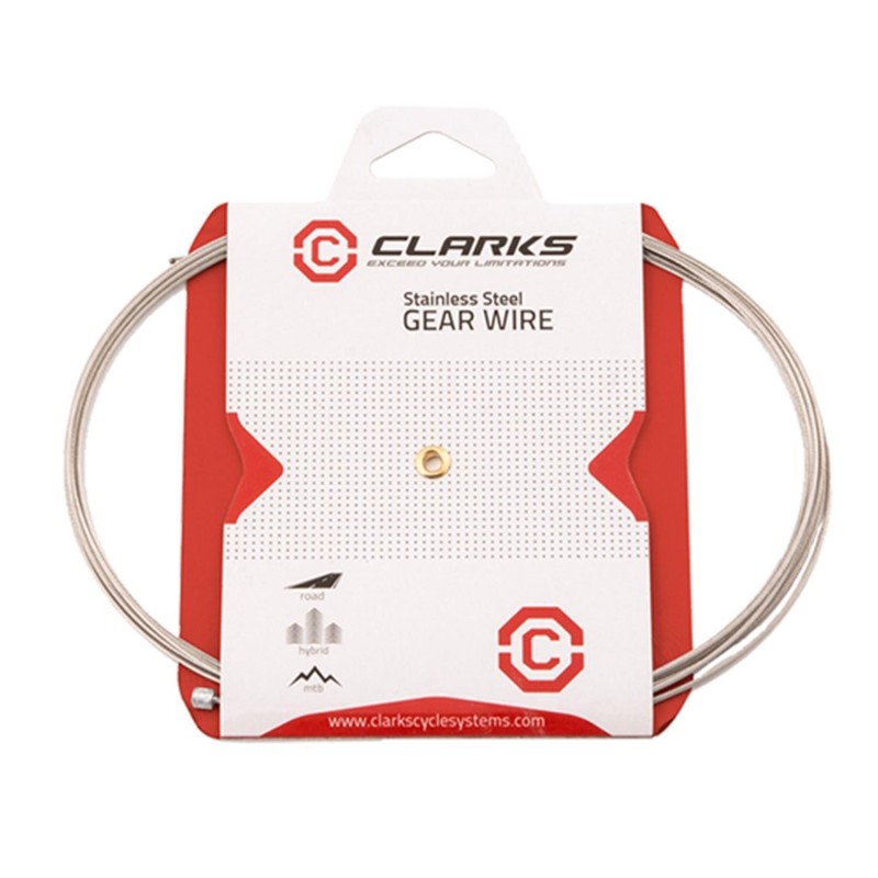 CABLE DERAILLEUR INOX CLARKS L2.30M (VENDU A L'UNITE)