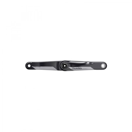 PEDALIER QUARQ D2 165 mm DUB 12 V CARBONE NOIR/GRIS BRILLANT - 00.6118.611.165 - 710845860515