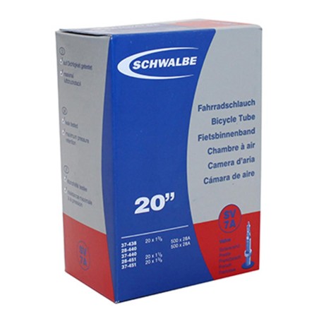 CHAMBRE A AIR VELO SCHWALBE SV7A 20" VP - 4026495100281