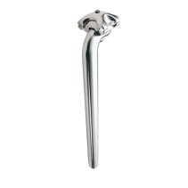 TIGE DE SELLE D25.4 ALU L350 ROUTE/VTT  OPTIMIZ ARGENT