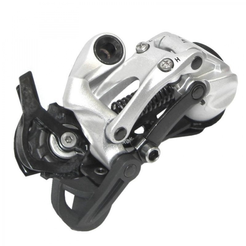 DÉRAILLEUR ARRIÈRE SRAM X5 CHAPE MOYENNE 9V.ALU ARGENT - 00.7515.082.030 - 710845673825