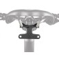 SUPPORT PHARE BM SELLE ARRIÈRE 8x5x5 50 mm PLASTIQUE NOIR - 427SHKA - 4006021010550