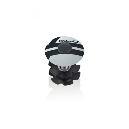 XLC AP-S01 BOUCHON DIRECTION A-HEAD 1" ÉTOILE ALU ARGENT - 2500520000 - 4032191669649