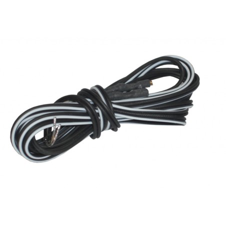 DOUBLE CÂBLE BM AVEC FICHE PLATE ENVIRON 210 cm - 424DKS4/210B - 4006021013162