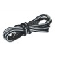 DOUBLE CÂBLE BM AVEC FICHE PLATE ENVIRON 210 cm - 424DKS4/210B - 4006021013162