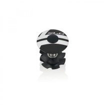XLC AP-S01 BOUCHON DIRECTION A-HEAD 1" ÉTOILE ALU NOIR - 2500520200 - 4032191669656