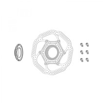 KIT VIS SRAM POUR DISQUE DE FREIN TITANIUM T25 ARGENT (12 U) - 00.5318.027.001 - 710845844386