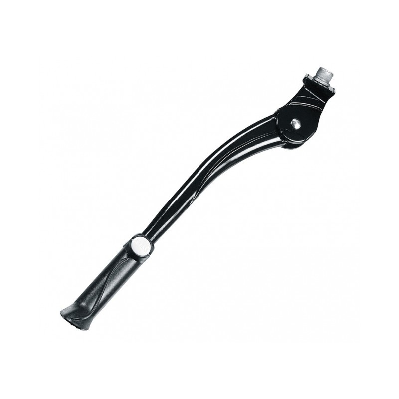 BÉQUILLE LATÉRALE ERGOTEC COMFORT 26-28   RÉGLABLE  NOIR - 63111001 - 4016538088904
