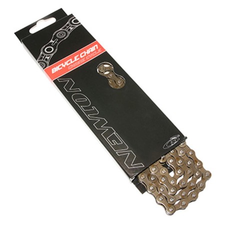 CHAINE VELO  5-6V. ROUTE-VTT  P2R MARRON 114 MAILLONS
