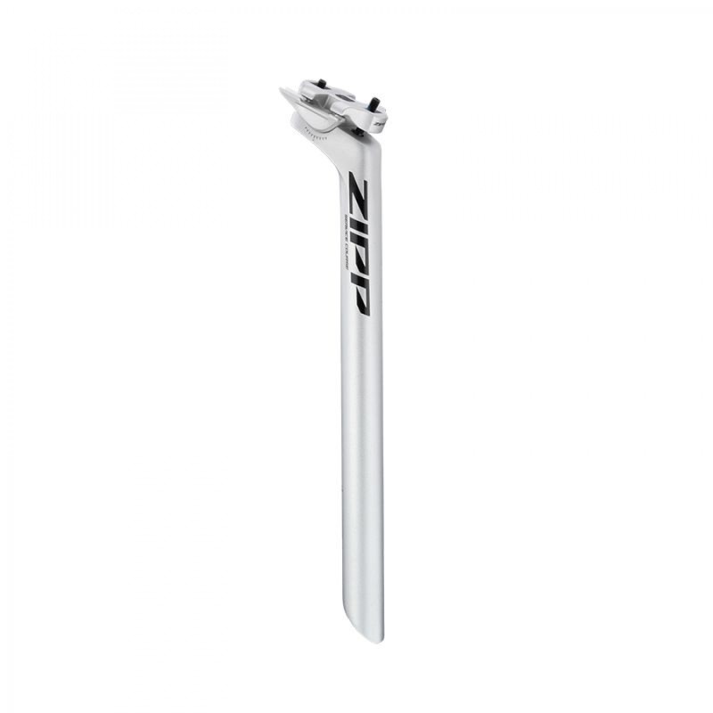 TIGE SELLE ZIPP SERVICE COURSE 27.2 350 mm ARGENT LOGO NOIR - 00.6818.049.000 - 710845848735
