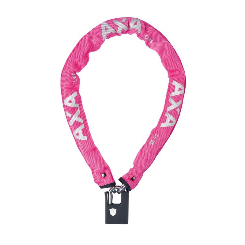ANTIVOL AXA CLINCH LONGUEUR 85cm DURETÉ 6mm ROSE - 59003297SS - 8713249245829