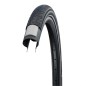 Pneu city 16 x 1.75 Schwalbe road cruiser hs484 noir tr (47-305) flanc reflex