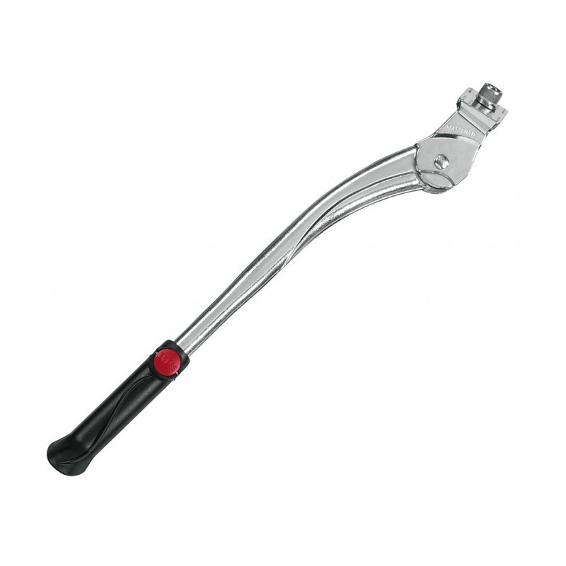 BÉQUILLE LATÉRALE ERGOTEC COMFORT 26-28   RÉGLABLE ARGENT - 63110001 - 4016538089604