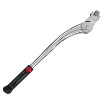 BÉQUILLE LATÉRALE ERGOTEC COMFORT 26-28   RÉGLABLE ARGENT - 63110001 - 4016538089604