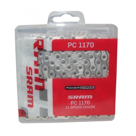 CHAINE VELO 11V. ROUTE-VTT  SRAM PC-1170 FORCE 120 MAILLONS