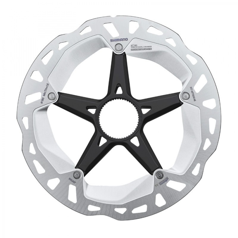 Disque de frein vtt centerlock ice tech Shimano 180mm xt (rt-mt800)