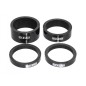 KIT RONDELLES ROCKSHOX CARBONE (2x5mm/1x10mm/1x15mm) - 00.4315.021.010 - 710845674327