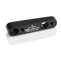 XLC BR-X69 ADAPT.FLAT MOUNT FREIN FLATM.ARRIÉRE 160mm NR/AR - 2500372100 - 4055149141028