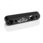 XLC BR-X69 ADAPT.FLAT MOUNT FREIN FLATM.ARRIÉRE 160mm NR/AR - 2500372100 - 4055149141028