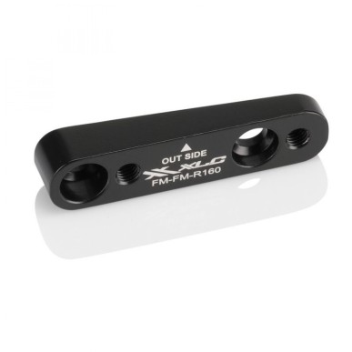 XLC BR-X69 ADAPT.FLAT MOUNT FREIN FLATM.ARRIÉRE 160mm NR/AR - 2500372100 - 4055149141028