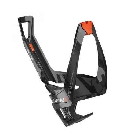 PORTE-BIDON ELITE CANNIBAL XC NOIR BRILLANT/ORANGE - 175006 - 8020775029923